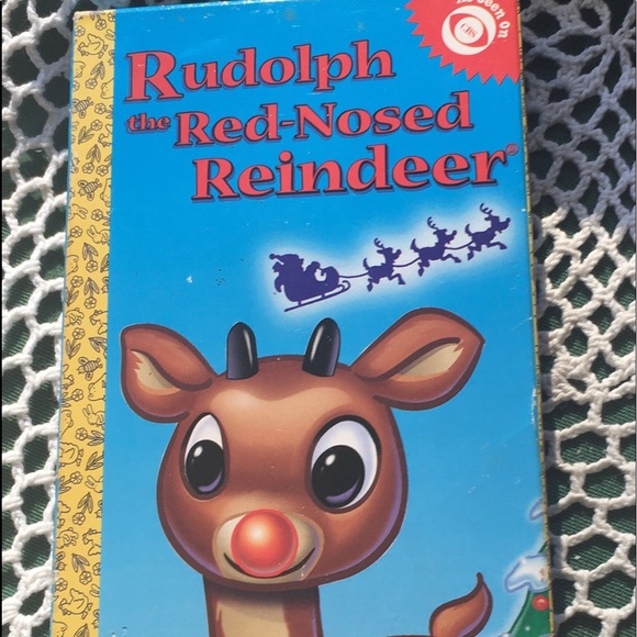 Rudolph the Red Nose Reindeer VHS Classic Cartoon Movie as seen on TV video - Picture 1 of 4